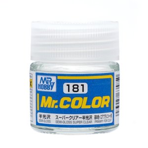 Mr.Hobby C181 - Lakier półmat Semi-Gloss Super Clear 10 ml