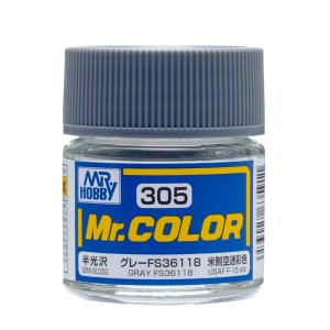 Mr.Hobby C305 - Farba FS36118 Gray 10 ml