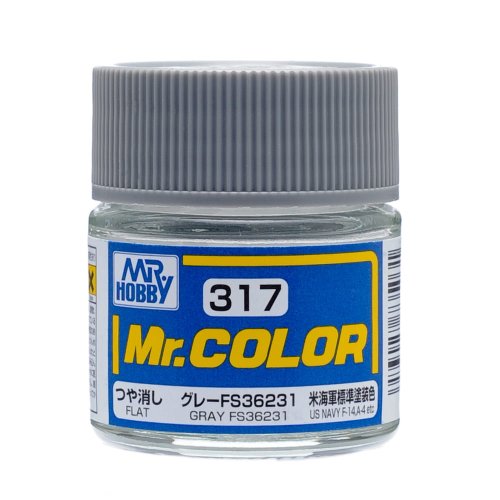 Przejdź do produktu Mr.Hobby C317 - Farba FS36231 Gray 10 ml