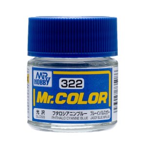 Mr.Hobby C322 - Farba Phthalo Cyanne Blue 10 ml
