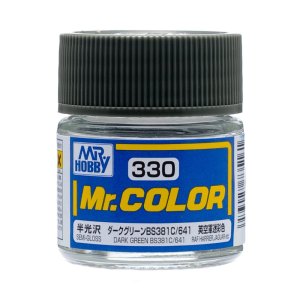 Mr.Hobby C330 - Farba BS381C/641 Dark Green 10 ml