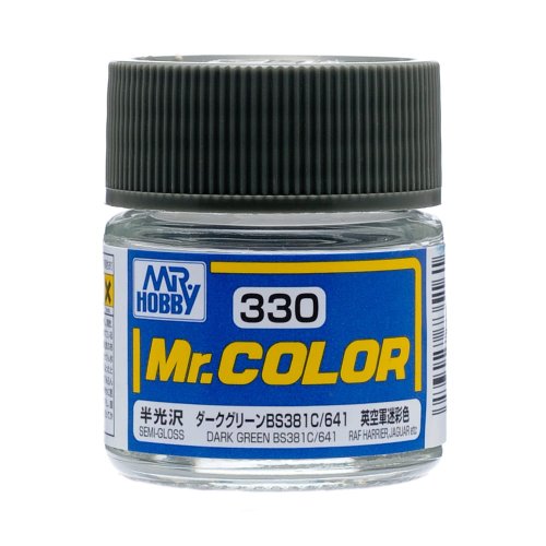 Przejdź do produktu Mr.Hobby C330 - Farba BS381C/641 Dark Green 10 ml