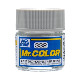 Mr.Hobby C332 - Farba BS381C/627 Light Aircraft Gray 10 ml