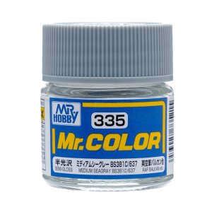 Mr.Hobby C335 - Farba BS381C/637 Medium Seagray 10 ml