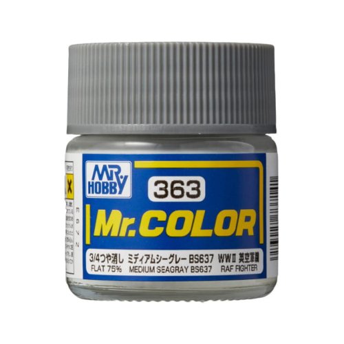 Przejdź do produktu Mr.Hobby C363 - Farba Medium Seagray BS637 10 ml