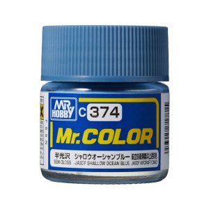 Mr.Hobby C374 - Farba JASDF Shalow Ocean Blue 10ml 10 ml