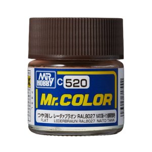 Mr.Hobby C520 - Farba Lederbraun NATO (NATO Brown) 10 ml