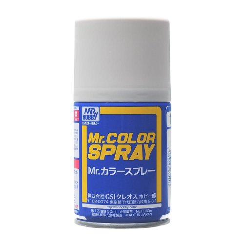 Przejdź do produktu Mr.Hobby S011 - Farba w sprayu Light Gull Gray 100 ml