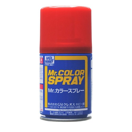 Przejdź do produktu Mr.Hobby S068 - Farba w sprayu Madder Red 100 ml