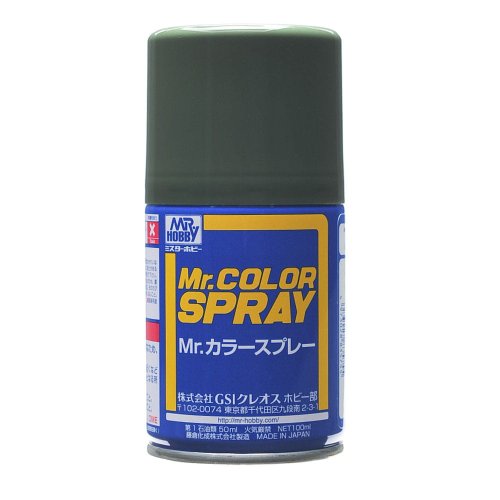 Przejdź do produktu Mr.Hobby S070 - Farba w sprayu Dark Green 100 ml