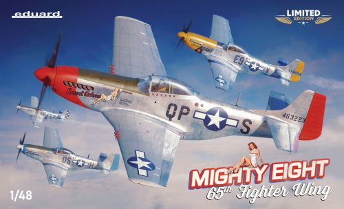 Przejdź do produktu Eduard 11196 - 1:48 Mighty Eight 65th Fighter Wing P-51D Mustang - Limited Edition