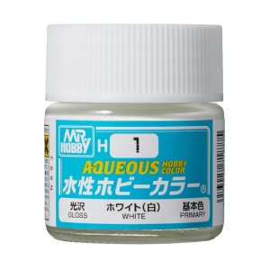 Mr.Hobby H001 - Farba akrylowa White 10 ml
