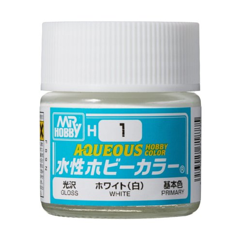 Przejdź do produktu Mr.Hobby H001 - Farba akrylowa White 10 ml