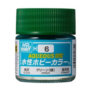Mr.Hobby H006 - Farba akrylowa Green 10 ml
