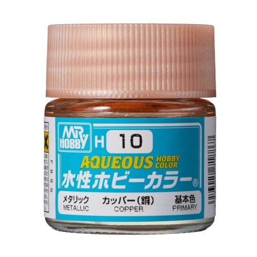 Przejdź do produktu Mr.Hobby H010 - Farba akrylowa Copper 10 ml