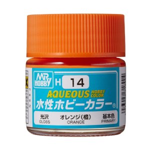 Mr.Hobby H014 - Farba akrylowa Orange 10 ml