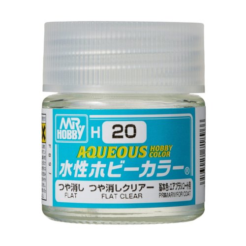 Przejdź do produktu Mr.Hobby H020 - Lakier matowy Flat Clear 10 ml