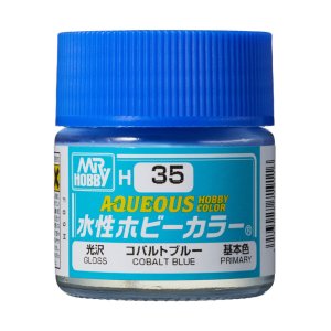Mr.Hobby H035 - Farba akrylowa Cobalt Blue 10 ml