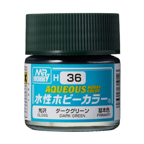 Przejdź do produktu Mr.Hobby H036 - Farba akrylowa Dark Green 10 ml