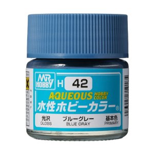 Mr.Hobby H042 - Farba akrylowa Blue Gray 10 ml