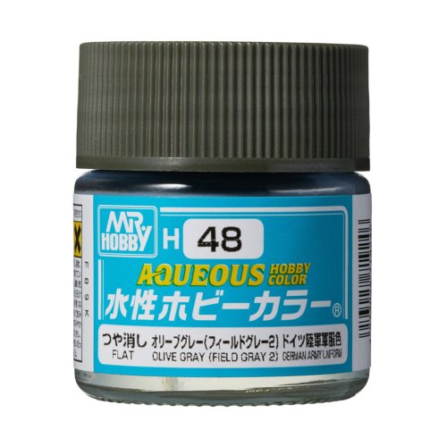 Przejdź do produktu Mr.Hobby H048 - Farba akrylowa Field Gray (2) 10 ml