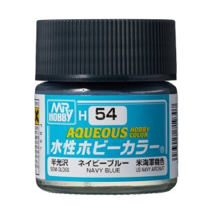 Mr.Hobby H054 - Farba akrylowa Navy Blue 10 ml