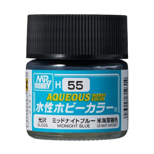 Przejdź do produktu Mr.Hobby H055 - Farba akrylowa Midnight Blue 10 ml