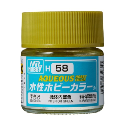 Przejdź do produktu Mr.Hobby H058 - Farba akrylowa Interior Green 10 ml