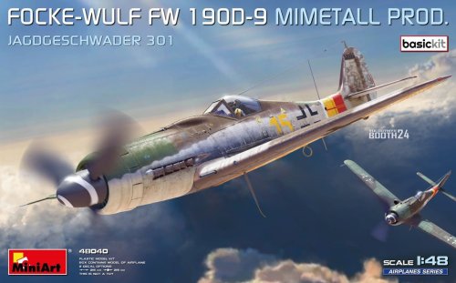 Przejdź do produktu Miniart 48040 - 1:48 Focke Wulf Fw 190D-9 Mimetall Prod Jagdgeschwader 301
