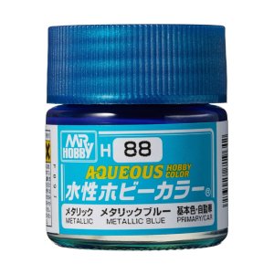 Mr.Hobby H088 - Farba akrylowa Metallic Blue 10 ml
