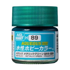 Mr.Hobby H089 - Farba akrylowa Metallic Green 10 ml