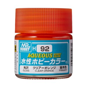 Mr.Hobby H092 - Farba akrylowa Clear Orange 10 ml