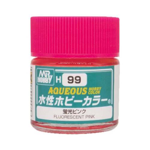 Przejdź do produktu Mr.Hobby H099 - Farba akrylowa Fluorescent Pink 10 ml