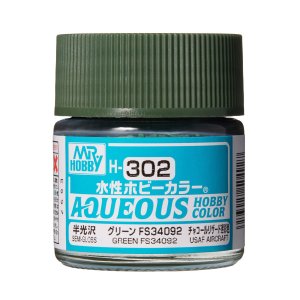 Mr.Hobby H302 - Farba akrylowa FS34092 Green 10 ml