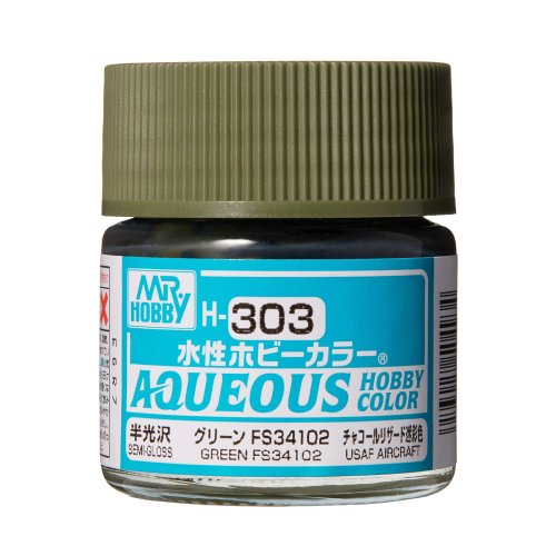 Przejdź do produktu Mr.Hobby H303 - Farba akrylowa FS34102 Green 10 ml