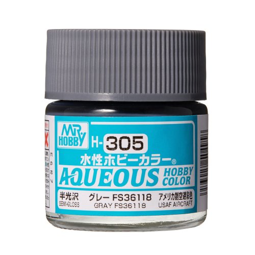 Przejdź do produktu Mr.Hobby H305 - Farba akrylowa FS36118 Gray 10 ml
