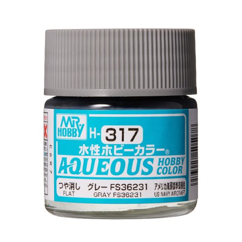 Przejdź do produktu Mr.Hobby H317 - Farba akrylowa FS36231 Gray 10 ml