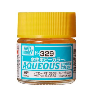 Mr.Hobby H329 - Farba akrylowa FS13538 Yellow 10 ml