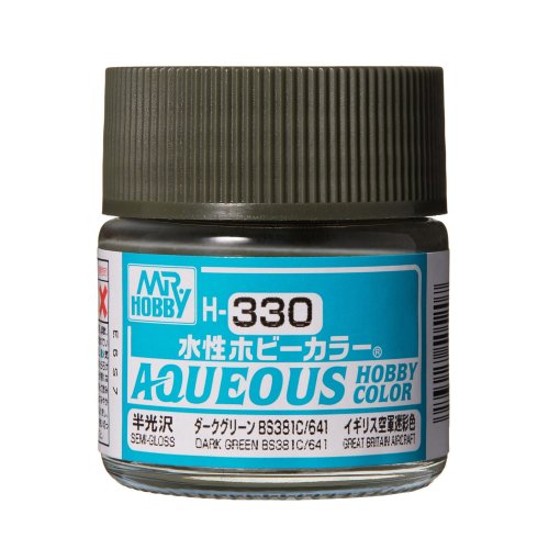 Przejdź do produktu Mr.Hobby H330 - Farba akrylowa BS381C/641 Dark Green 10 ml