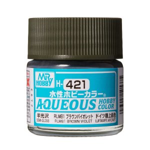Mr.Hobby H421 - Farba akrylowa RLM81 Brown Violet 10 ml