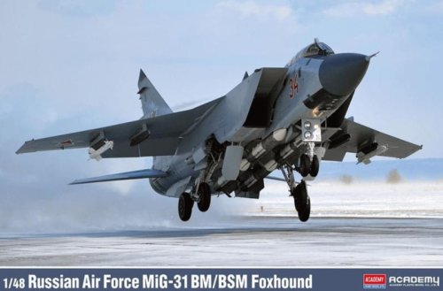 Przejdź do produktu Academy 12364 - 1:48 Russian Air Force MiG-31 BM/BSM Foxhound
