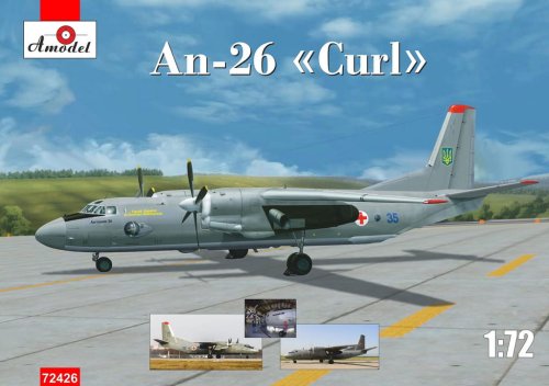Przejdź do produktu Amodel 72426 - 1:72 An-26 Curl