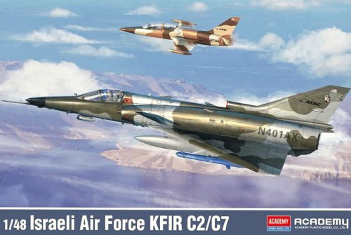 Przejdź do produktu Academy 12365 - 1:48 Israeli Air Force KFIR C2/C7