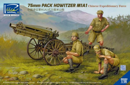 Przejdź do produktu Riich Models RV35002 - 1:35 U.S. M1A1 75mm Pack Howitzer Chinese Expeditionary Force