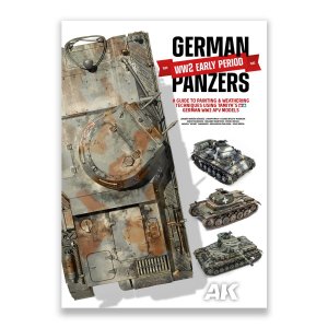 AK Interactive 130033 - German Panzers Ww2 Early Period 1939-1942 poradnik modelarski