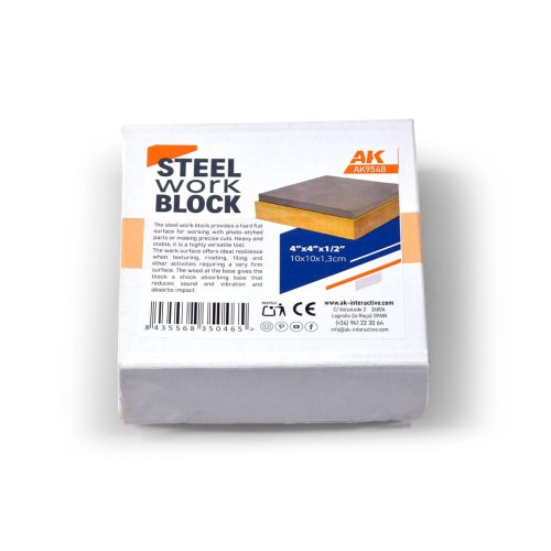 Przejdź do produktu AK Interactive 9548 - Bloczek stalowy do cięcia