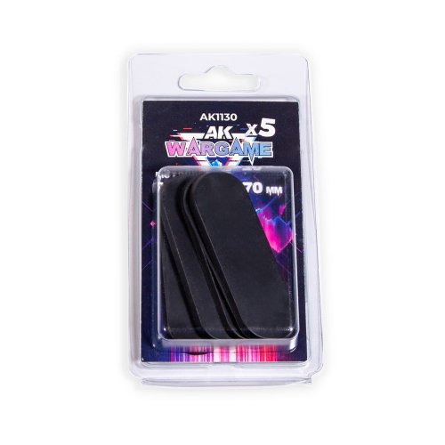 Przejdź do produktu AK Interactive 1130 - Podstawki do figurek podłużne 25 x 70 mm - 5 szt