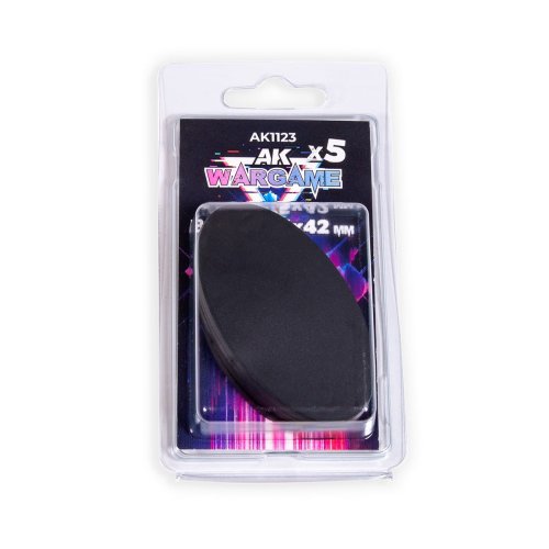 Przejdź do produktu AK Interactive 1123 - Podstawki do figurek owalne 75 x 42 mm - 5 szt