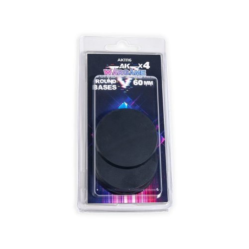 Przejdź do produktu AK Interactive 1116 - Podstawki do figurek okrągłe 60 mm - 4 szt