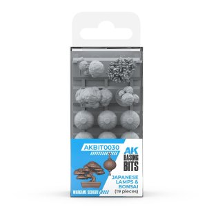 AK Interactive BIT0030 - Japońskie lampy i bonsai